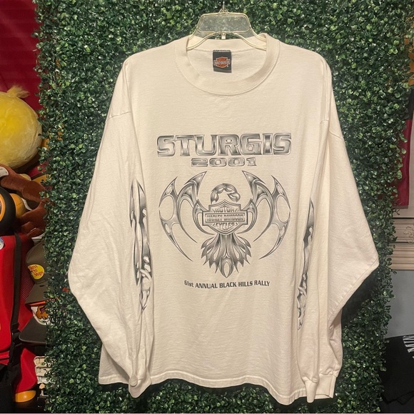 Harley-Davidson Other - Vintage 2001 Harley-Davidson x Sturgis rally long sleeve